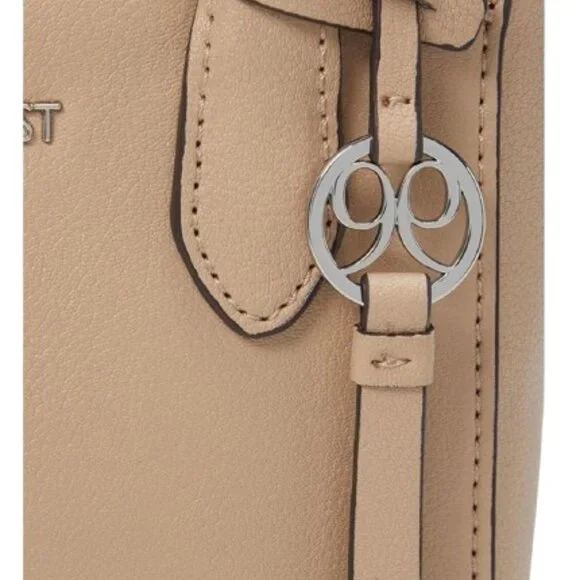 NWT Nine West Maysenn Mini Crossbody Purse Satchel Barely Nude 👜 - Picture 4 of 9